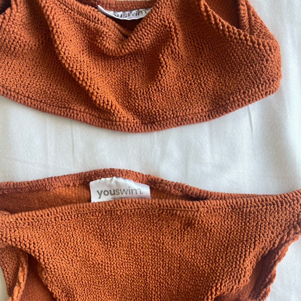 Youswim Aplomb Standard Waist Two-Piece in Umber